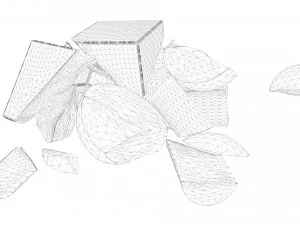 concrete debris 3D Model
