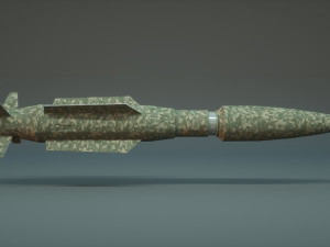 scifi rocket 3D Model