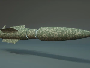 scifi rocket 3D Model