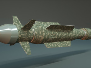 scifi rocket 3D Model