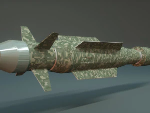 scifi rocket 3D Model