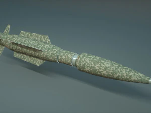 scifi rocket 3D Model