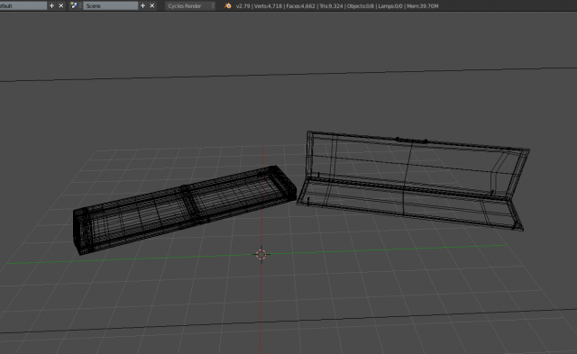 metal case 3D Model .c4d .max .obj .3ds .fbx .stl .blend 