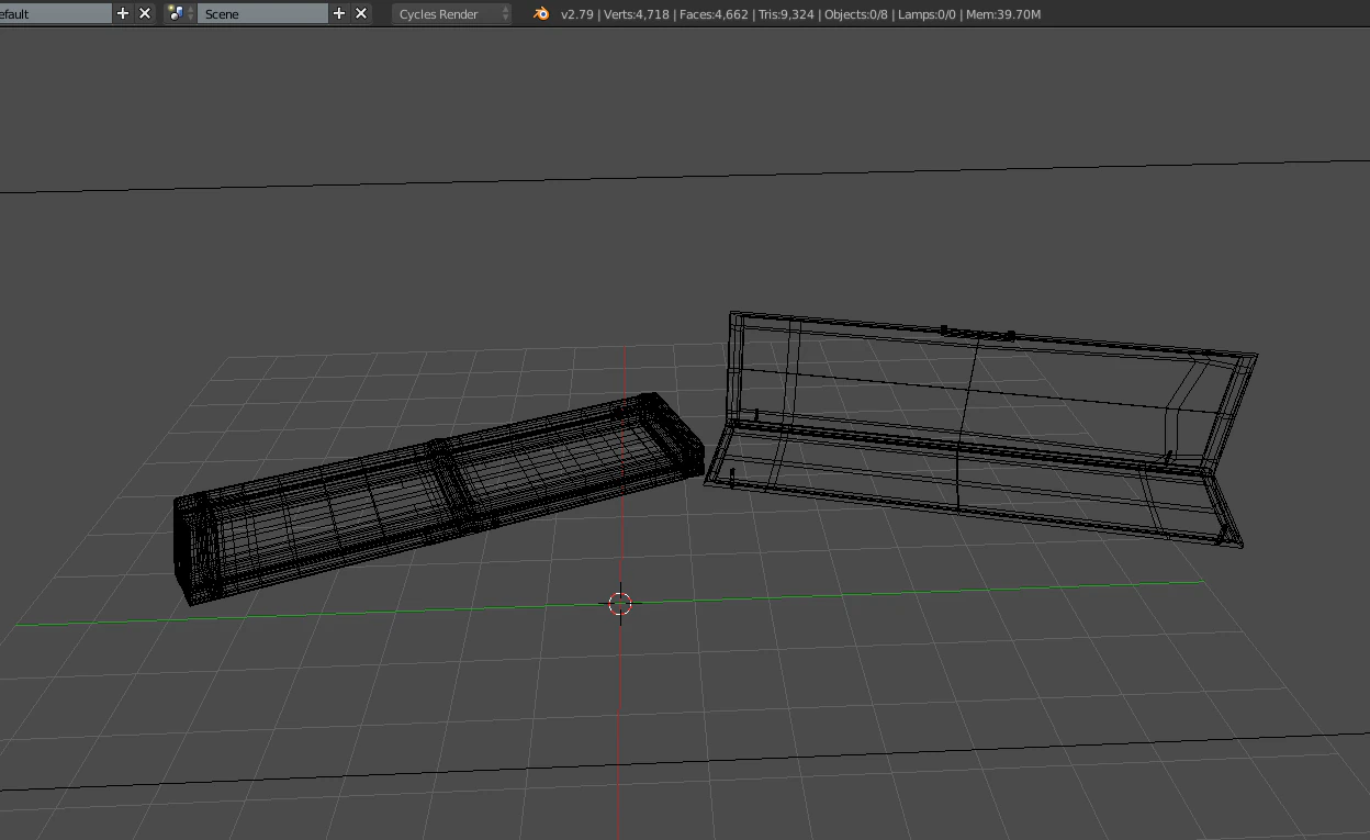 metal case 3D Model .c4d .max .obj .3ds .fbx .stl .blend 