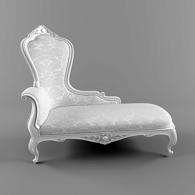 upholstery stool 3D Model .c4d .max .obj .3ds .fbx .stl .blend 