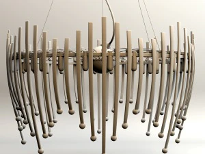 l&aacute;mpara Modelo 3D