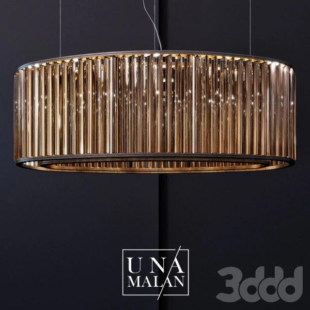 glass chandelier 3D Model .c4d .max .obj .3ds .fbx .stl .blend