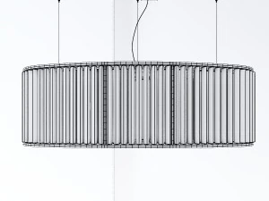 glass chandelier 3D Model