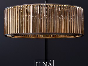 glass chandelier Modelo 3D