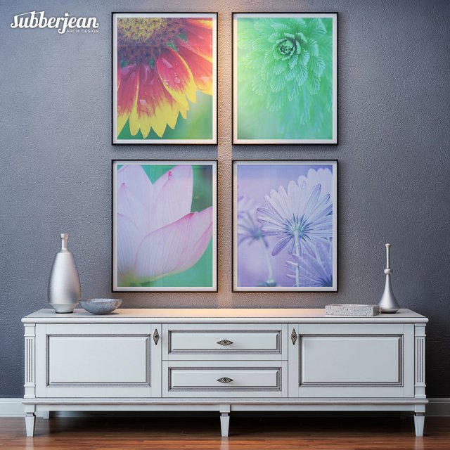 cara hardwood tv 3D Model .c4d .max .obj .3ds .fbx .stl .blend 