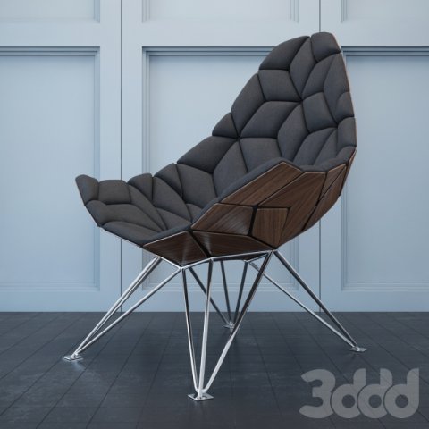 armchair hitech 3D 模型 .c4d .max .obj .3ds .fbx .stl .blend 