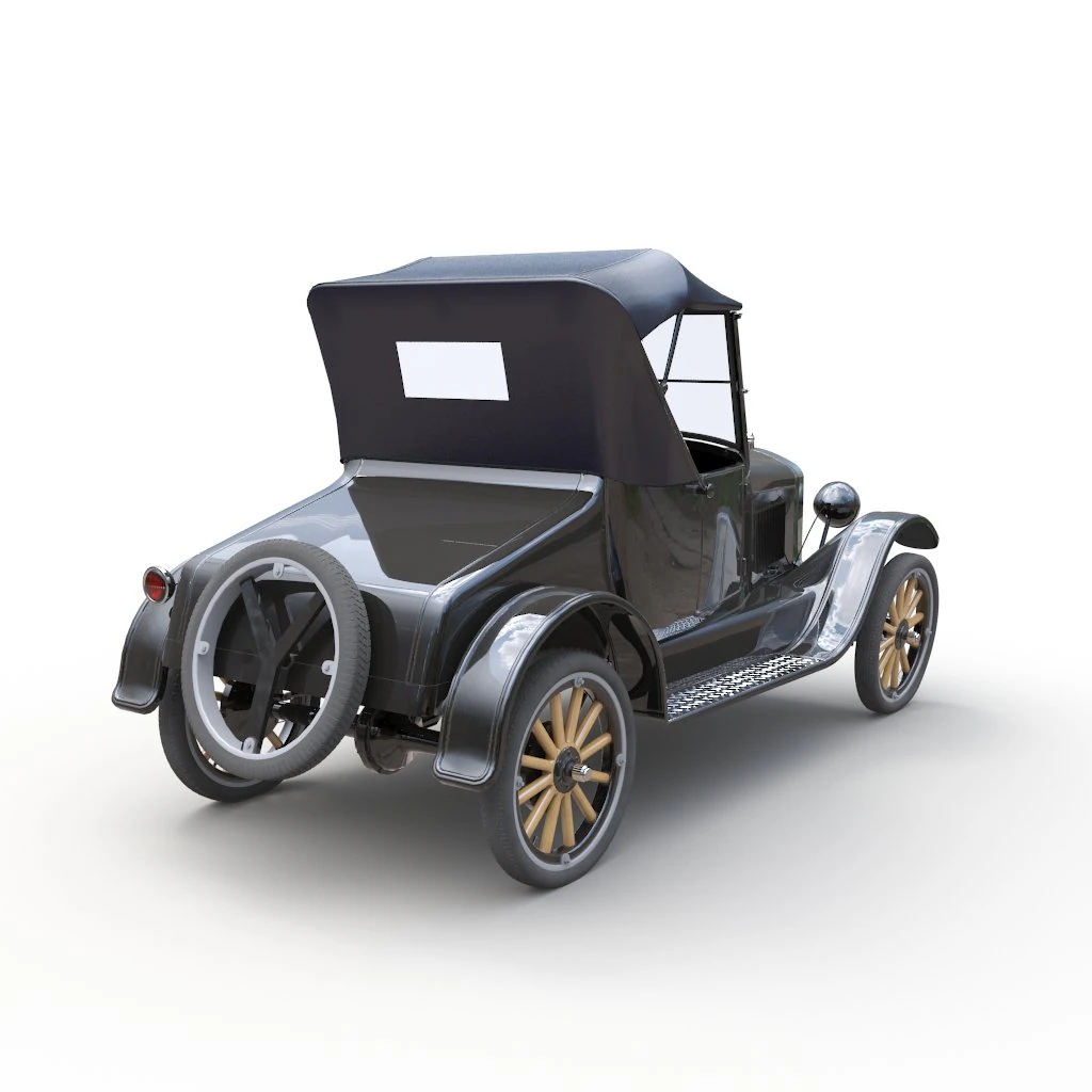 ford model t 3D Model .c4d .max .obj .3ds .fbx .stl .blend 