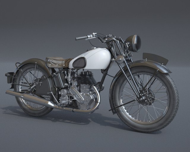 norton 16h Model 3D .c4d .max .obj .3ds .fbx .stl .blend 
