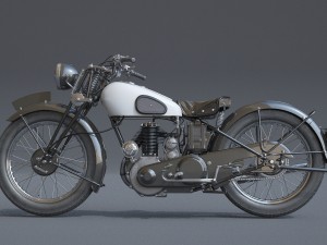 norton 16h Model 3D