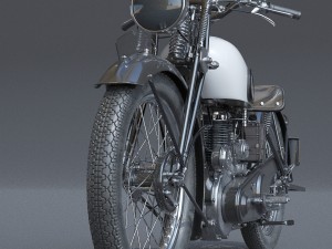 norton 16h Model 3D
