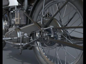 norton 16h 3D Model
