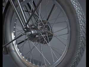 norton 16h Model 3D