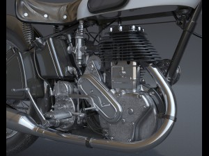 norton 16h Model 3D