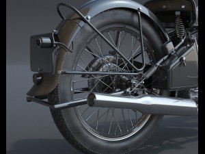 norton 16h Model 3D