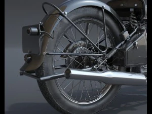 norton 16h 3D Model