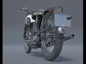 norton 16h Model 3D