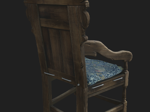 wainscott chair 3D Model