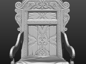wainscott chair 3D Model