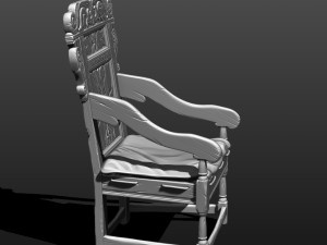 wainscott chair 3D Model