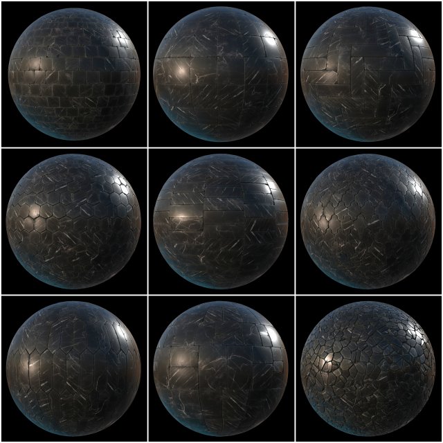 black marble tiles pbr material pack Texturas CG .c4d .max .obj .3ds .fbx .stl .blend 