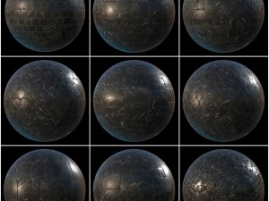 black marble tiles pbr material pack CG Textures