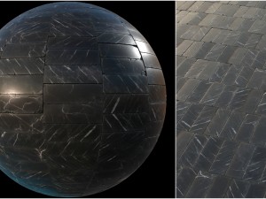 black marble tiles pbr material pack Texturas CG