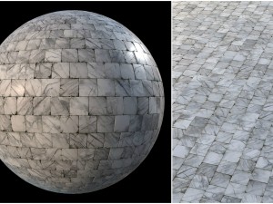 white marble tiles pbr material pack Texturas CG