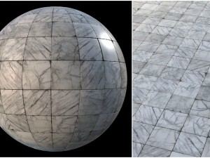 white marble tiles pbr material pack Texturas CG