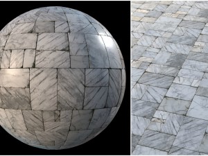 white marble tiles pbr material pack Texturas CG