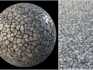 white marble tiles pbr material pack CG Textures