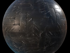 black marble tiles pbr material CG Textures