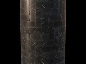 black marble tiles pbr material CG Textures
