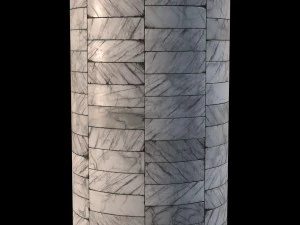 white marble tiles pbr material CG Textures