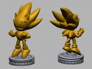 Super sonic 3D Print Model