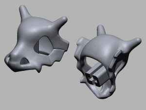 cubone keycap 3D-printmodel