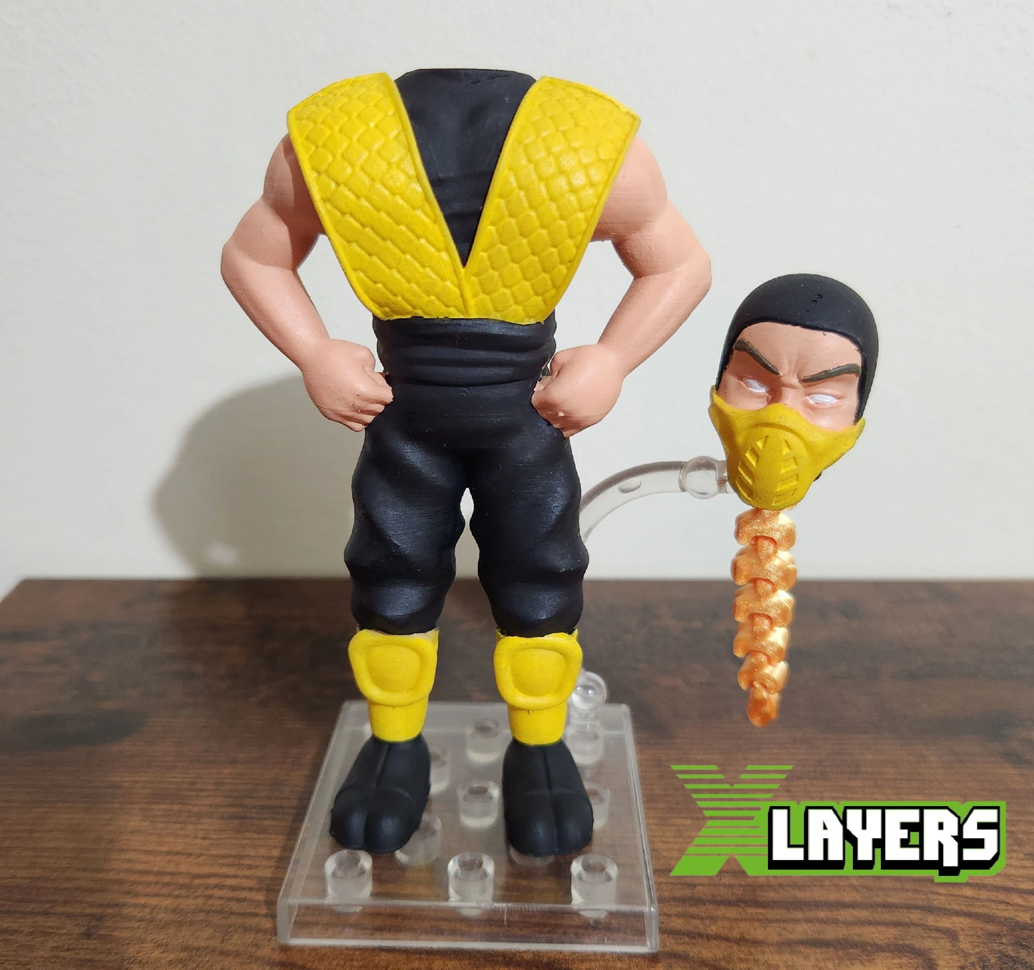 Scorpion MK Flexi 3D Print Model .c4d .max .obj .3ds .fbx .stl .blend 