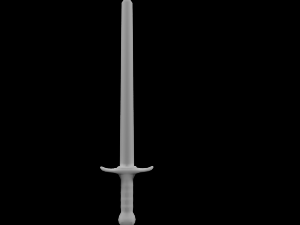 modernised germanic spatha 3D Model