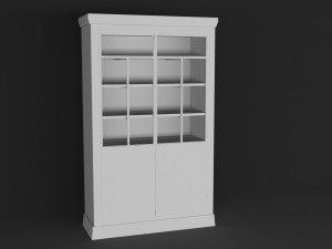 cupboard showcase Modelo 3D