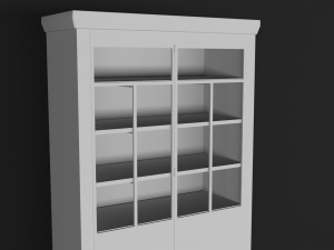 cupboard showcase Modelo 3D