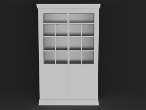 cupboard showcase Modelo 3D