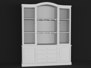 cupboard showcase 3D Model
