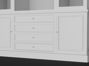 cupboard showcase 3D Model