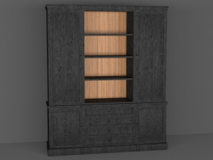 cupboard showcase 3D Model