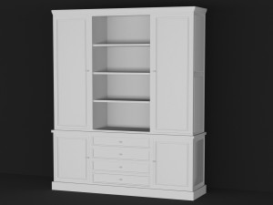 cupboard showcase 3D Model