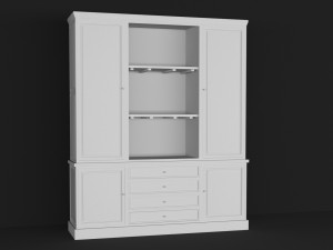 cupboard showcase 3D Model